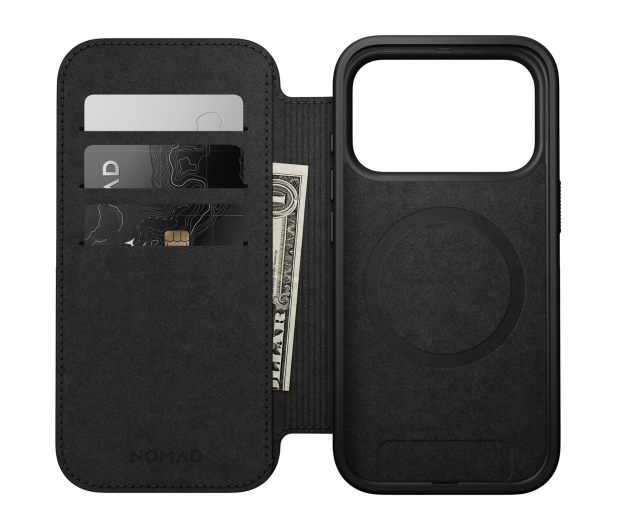 Nomad Modern Leather Folio do iPhone 17 Pro MagSafe english - 1362261 - zdjęcie 6